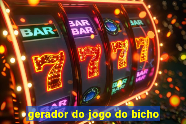 gerador do jogo do bicho